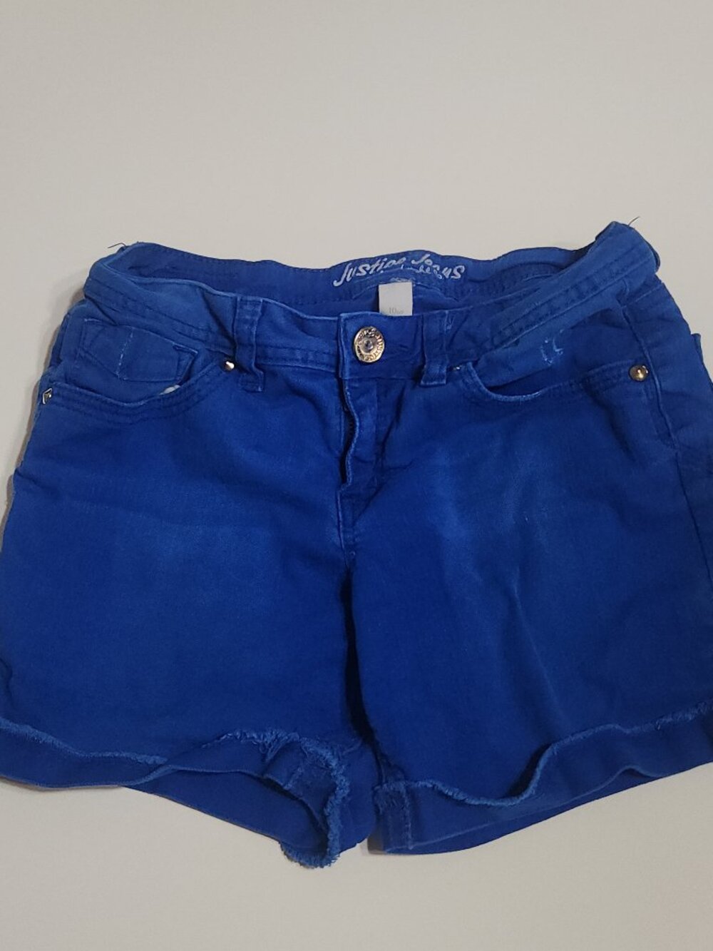 Royal blue shorts